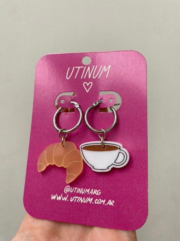 Producto - Aros cafecito - Utinum