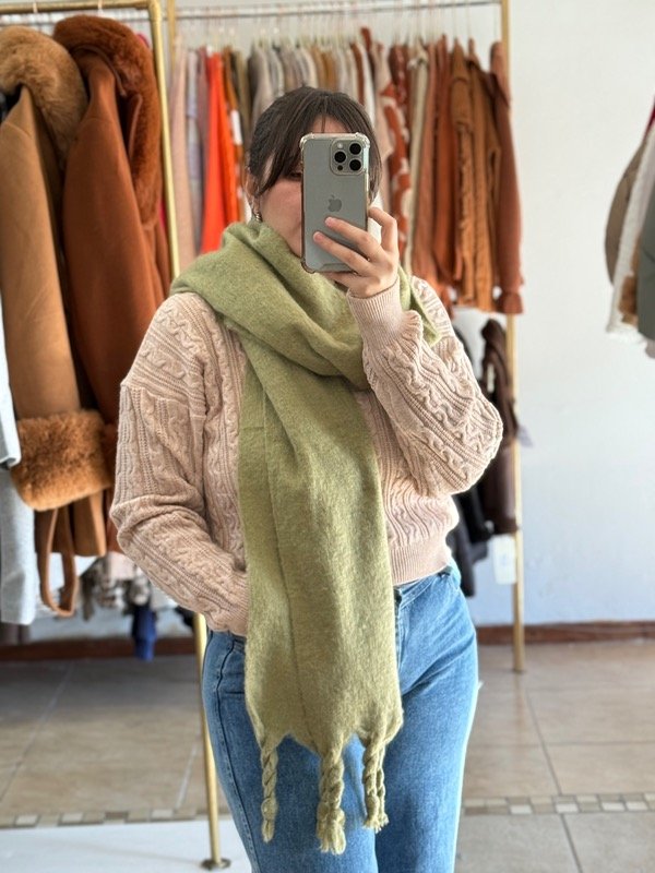 Producto - Bufandon verde