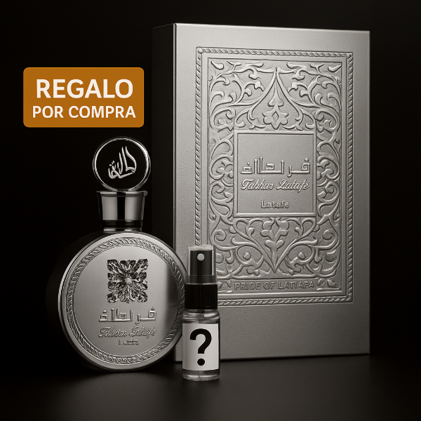 Producto - Perfume Fakhar Platin - Lattafa 100ml + Regalo Por Compra