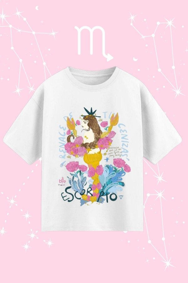 Producto - Remera oversize "ESCORPIO"