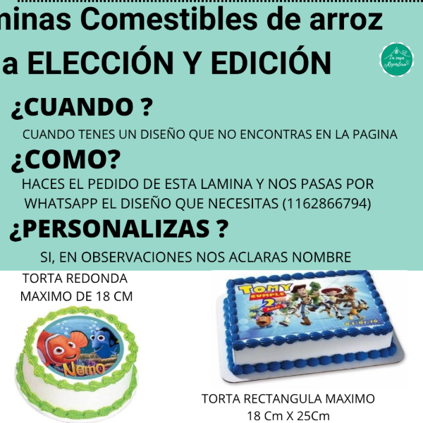Producto - LAMINA PERSONALIZADADA DE ARROZ