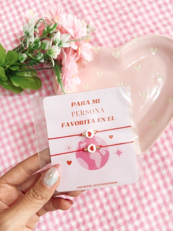 Producto - Pulseras Corazón Cerámica