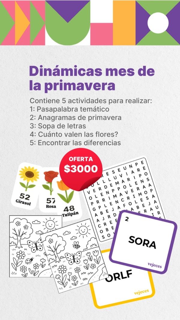 Producto - Dinámicas día de la primavera