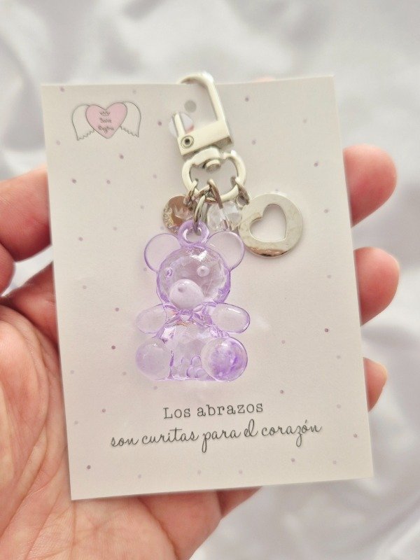 Producto - Charm Osito (Lila)