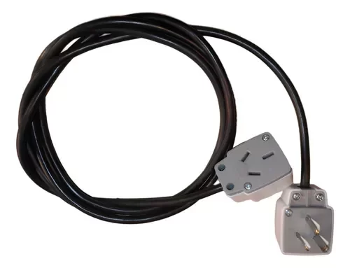 Producto - Cable Adaptador Horno Hembra 20a Macho 10a 3 Metros 3x1,5mm