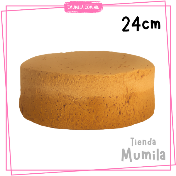 Producto - Bizcochuelo vainilla 24cm Bizcochuelo listo 800gr