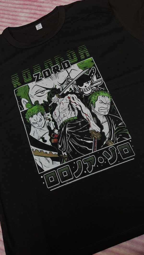 Producto - Remera One Piece Zoro2