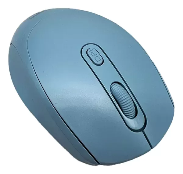 Producto - MOUSE INALAMBRICO GTC SOFT PALM AZUL 1600DPI