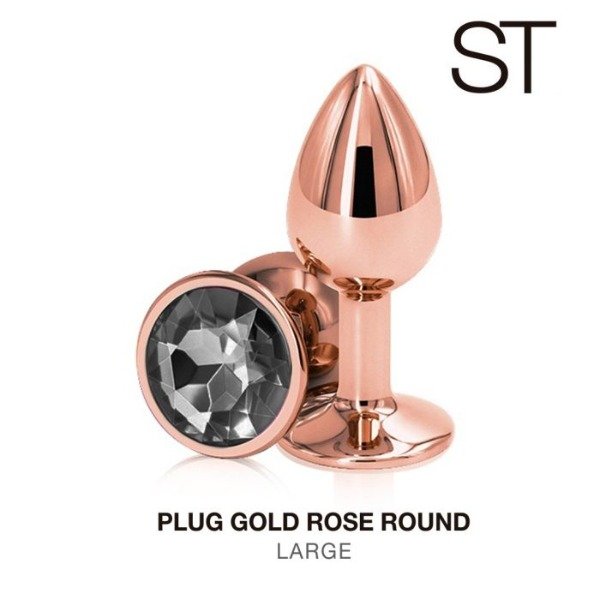 Producto - rose gold plug large - M001-L ROSE GOLD - 0