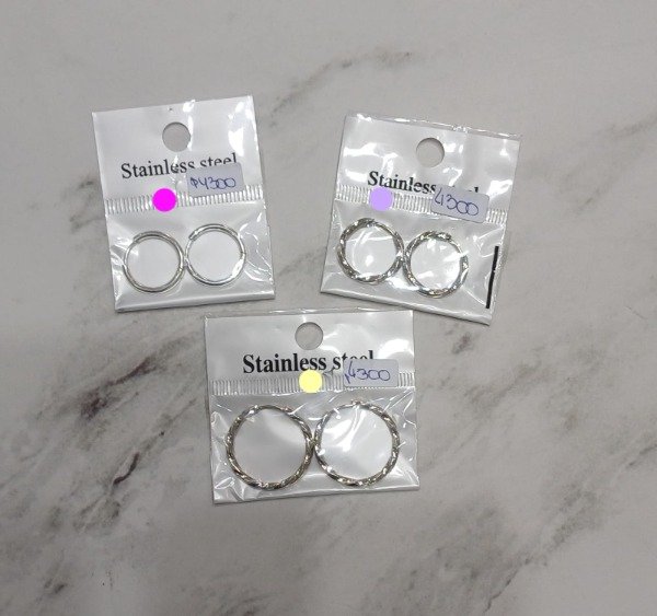 Producto - AROS ARGOLLITAS DELICADAS MEDIANAS