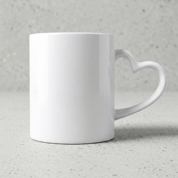 Producto - Taza Cerámica con asa de corazón