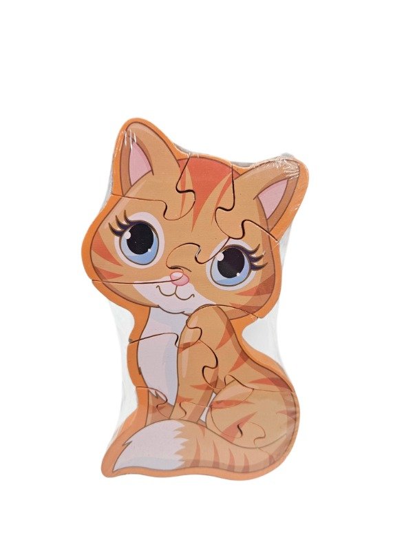 Producto - Rompecabezas de madera Gato