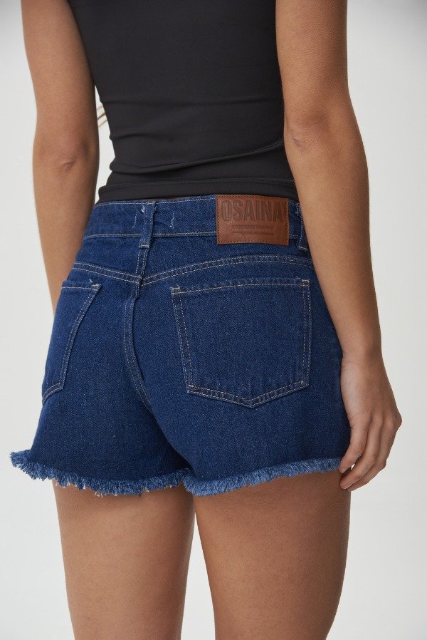 Producto - SHORT JEAN AVEL HIGH RISE AZUL - 3