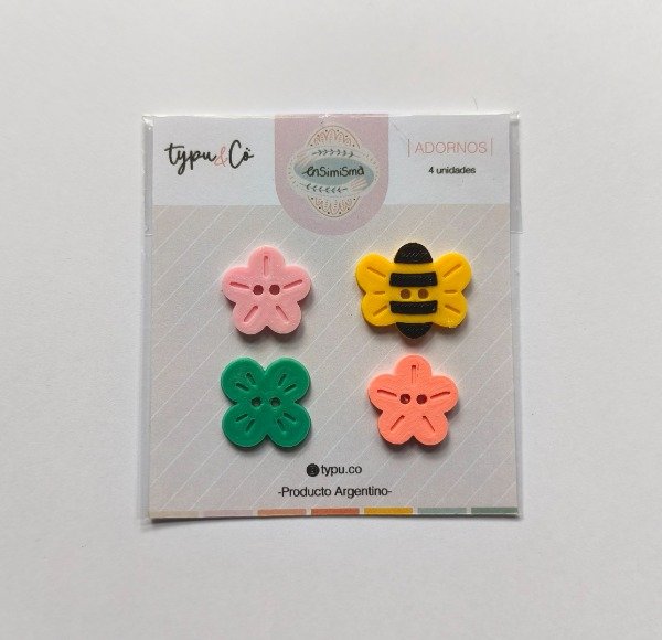 Producto - Adornos botoncitos Ensimisma