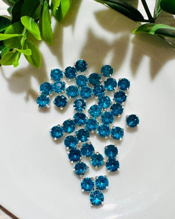 Producto - 6MM REDONDA TURQUESA BANDERAS