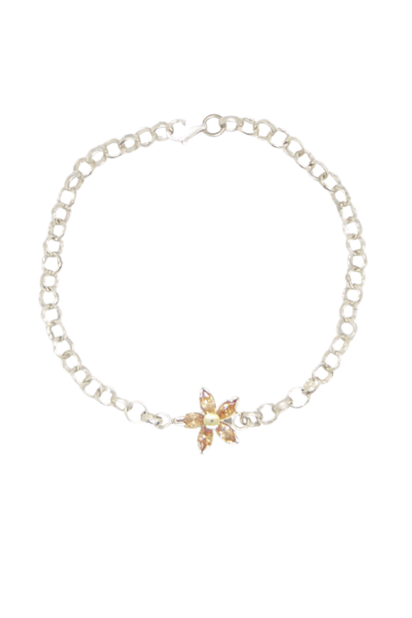 Producto - Pulsera margarita Plata y Oro