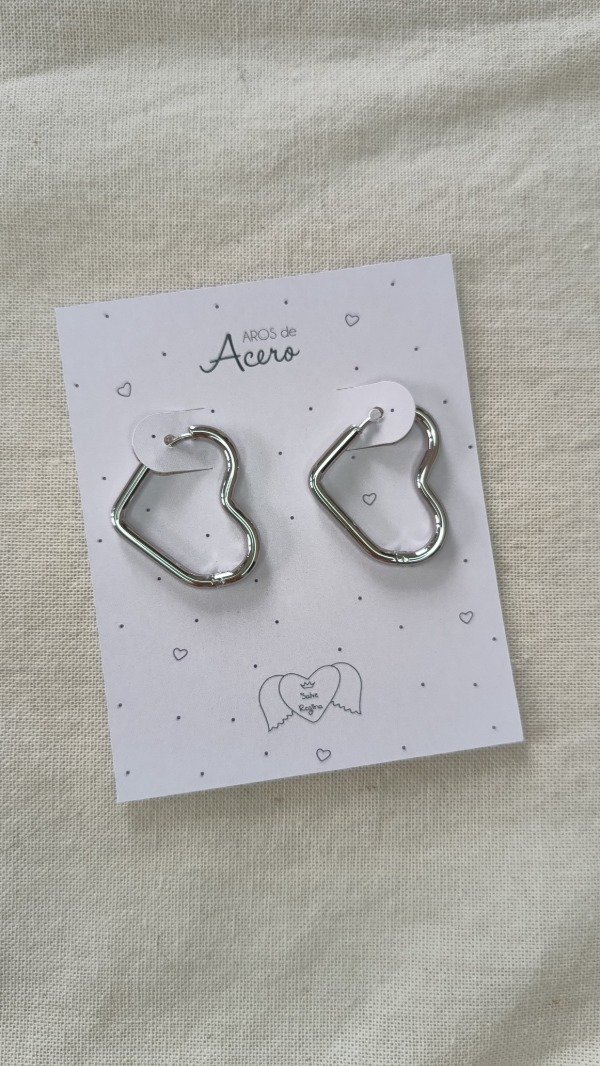 Producto - Aros Acero Valentina