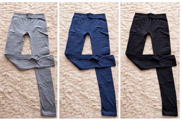 Producto - Calzas Térmicas Terrenal Negro/Azul oscuro/Gris talle único [40 al 48]