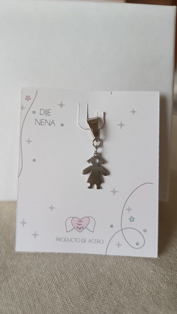 Producto - Dije Acero Nenes - 1