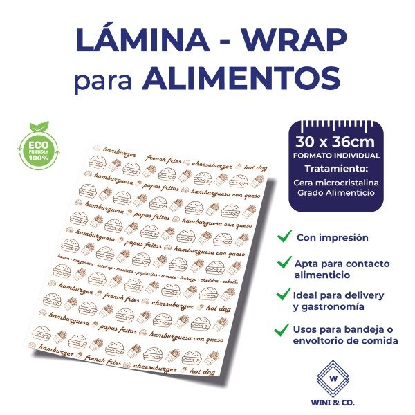Producto - Laminas (Wraps) 30x36 MARRÓN