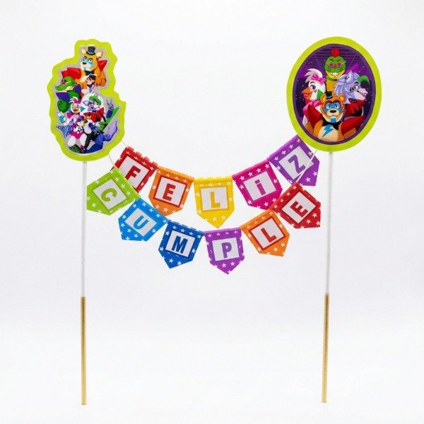 Producto - Topper banderin Five Nights at Freddys - 1