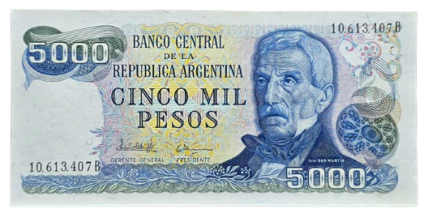 Producto - 5000 Pesos Ley 18.188 (Lopez - Ianella) Fil.3 Bott.2473 -XF