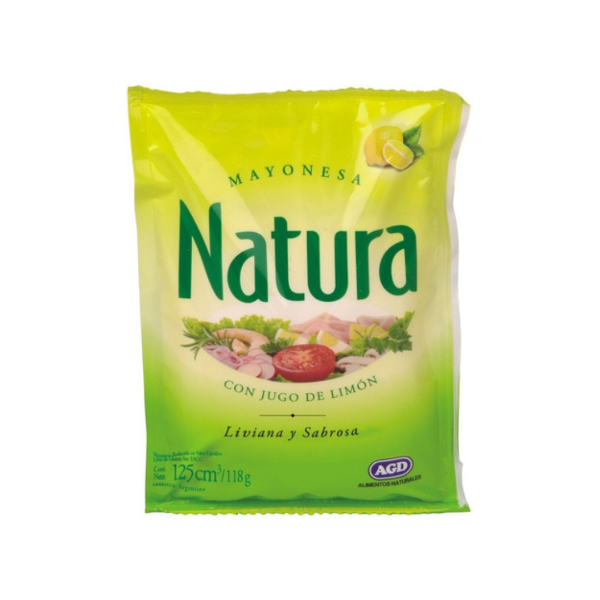 Producto - MAYONESA NATURA SACHET 125 CC