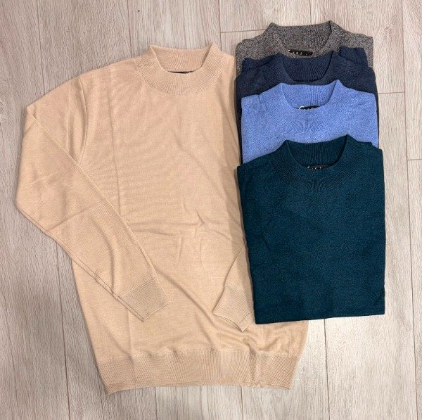 Suéter hombre media polera de SSJ