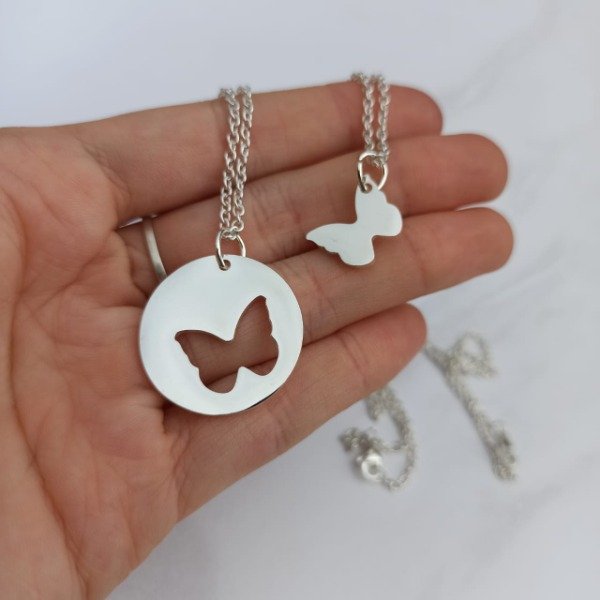 COLLARES MARIPOSA PARA COMPARTIR - Mia Accesorios