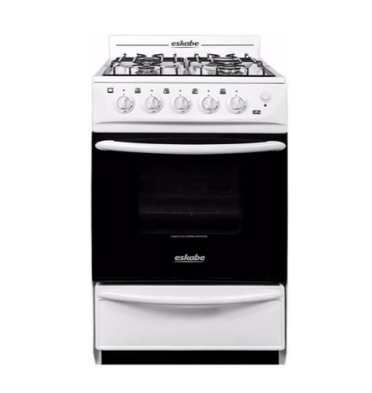 Producto - Cocina Eskabe E2 Bc 52 Cm Blanca Multigas