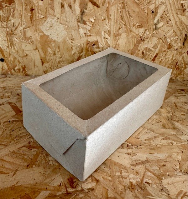 Producto - BOX T/BISAGRA C/VISOR KRAFT  -COD. 1187  medida 18x7x12