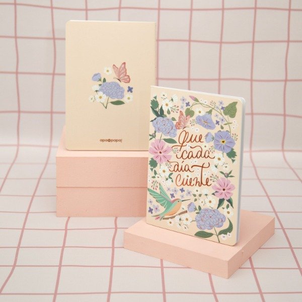 Producto - Cuaderno cosido romántico - 0