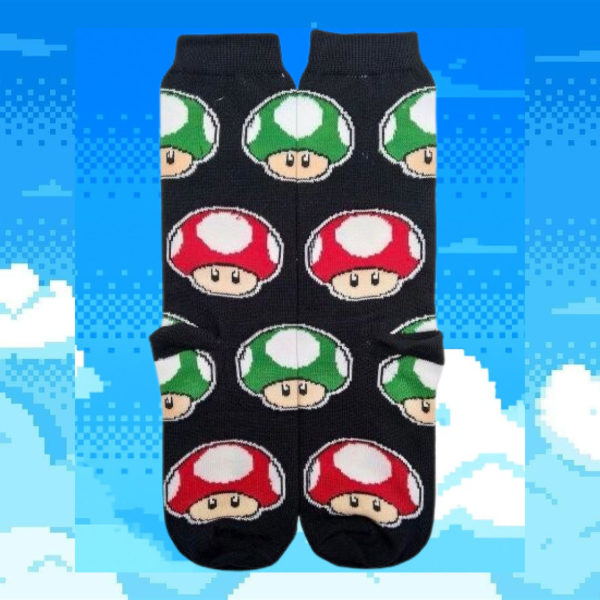 Producto - MEDIAS ADULTO HONGUITOS MARIO BROS
