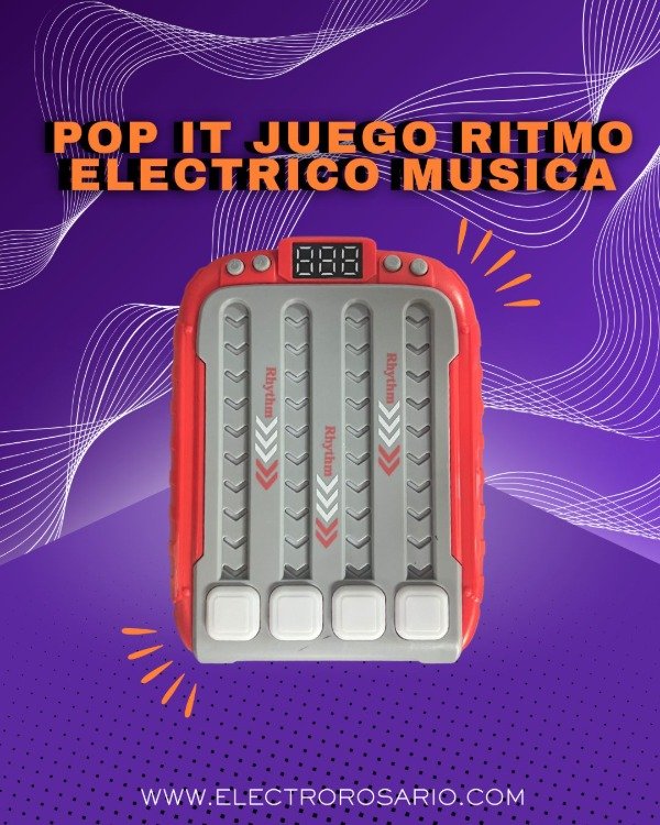 Producto - POP IT JUEGO RITMO ELECTRICO MUSICA