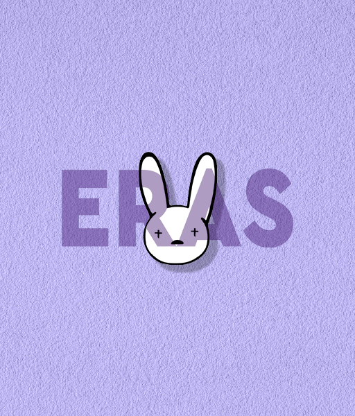 Producto - STICKERS UV- BAD BUNNY - CONEJO