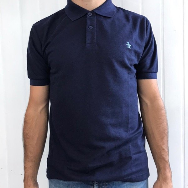 Producto - Chomba Pique Penguin Azul