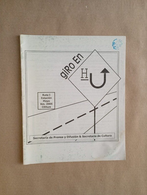 Producto - Giro en HU #1 - Cantamutto Llobet Zanetto - Mayo 2005