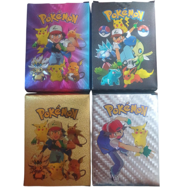 Producto - Pokemon 55 Cartas en Español Varios Colores Holográficas Español