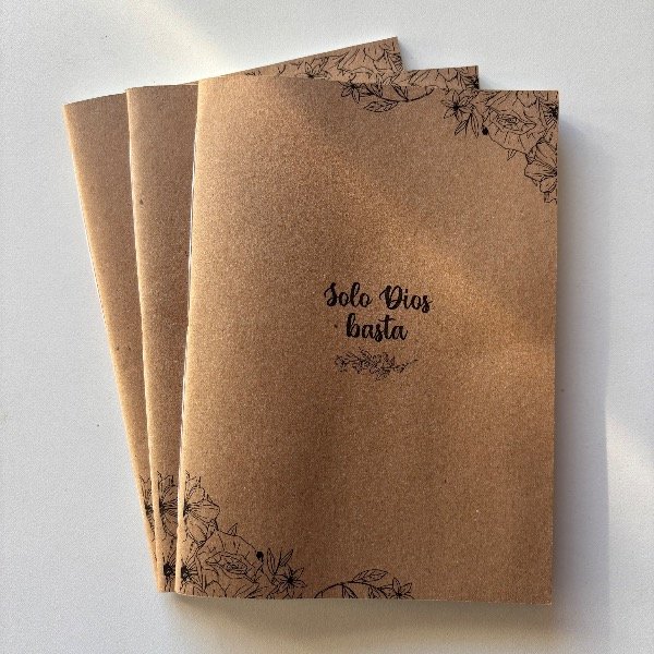 Producto - Libreta Solo Dios basta