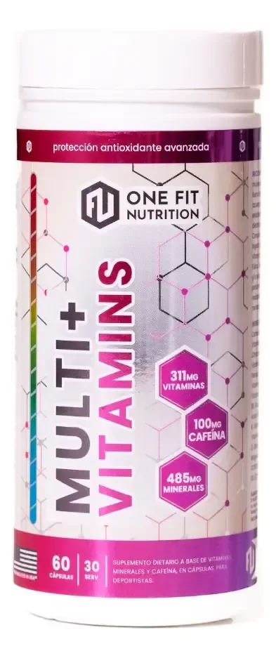 Producto - Multivitaminico x60 caps ONE FIT NUTRITION