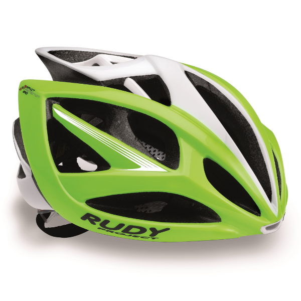 Producto - CASCO RUDY PROJECT AIRSTORM LIME FLUO - WHITE