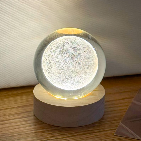 Producto - Lampara esfera led 8cm Luna