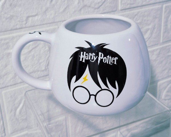 Producto - Taza esfera Harry Potter Harry Lentes blanca 500cc