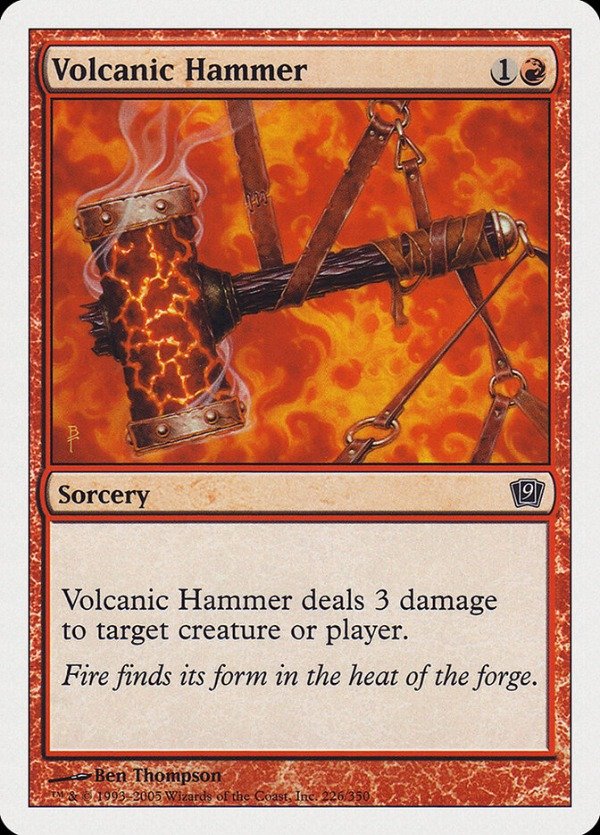 Producto - Volcanic Hammer #226  Ninth Edition