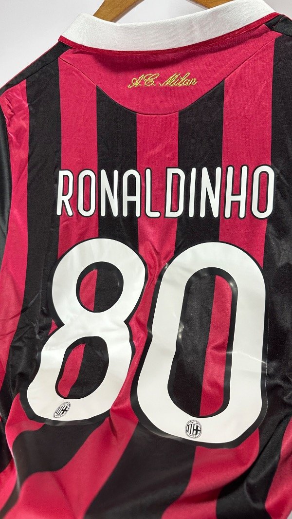 Producto - Ronaldinho AC Milán 2009/2010 Titular Importada - 12