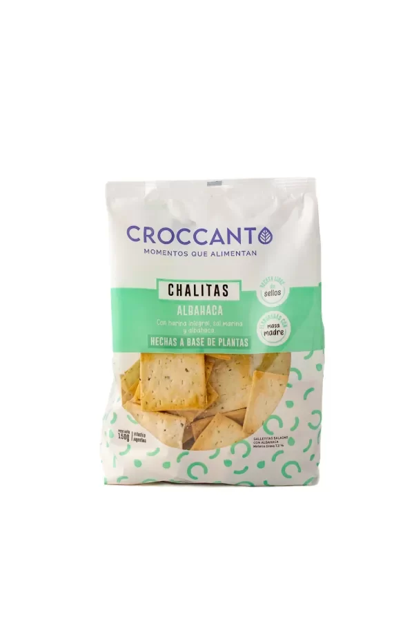 Producto - CHALITAS ALBAHACA - CROCCANTO