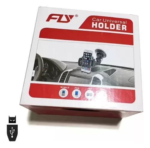 Producto - Soporte Universal De Celular Smartphone Para Auto Gps Color Negro - 2