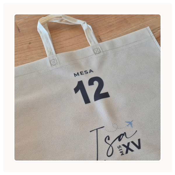 Producto - Bolsa de friselina para cotillón personalizadas - 3