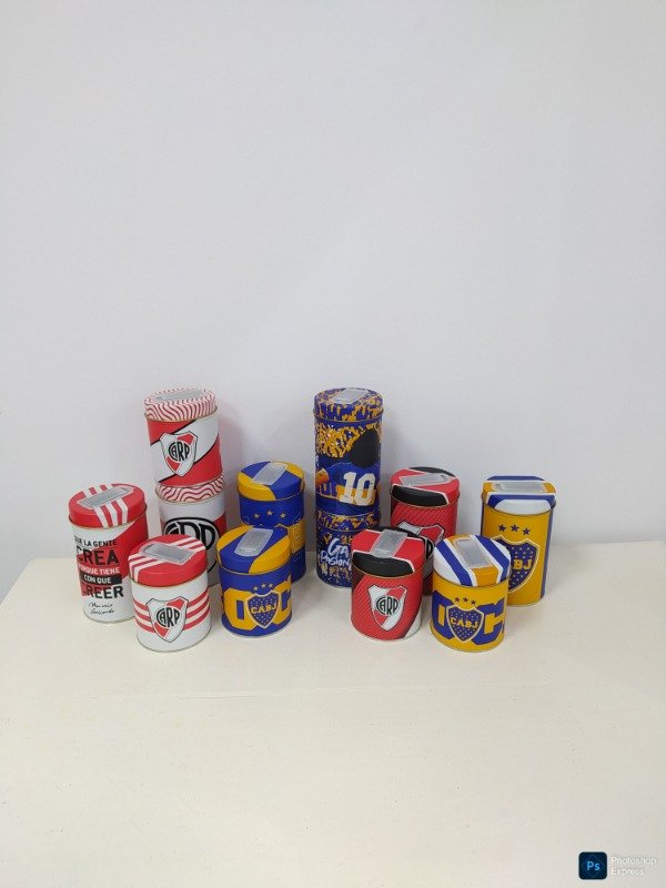 Producto - Yerbera y azucarera boca o river