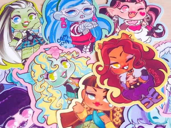 Producto - Stickers Monster High G1